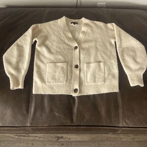 Banana Republic Wool Alpaca blend V-neck Cardigan